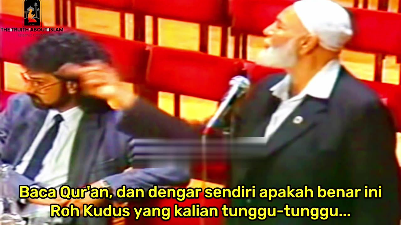 AHMED DEEDAT VS CHRISTIAN COUPLE "BORN AGAIN"