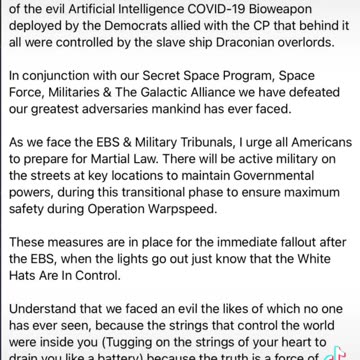 A Message From Our VP to America 🇺🇸 & HUMANITY 🙏🤍🙏