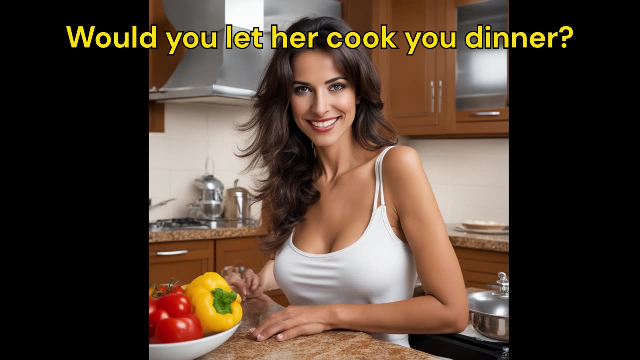 What's she cooking for you?