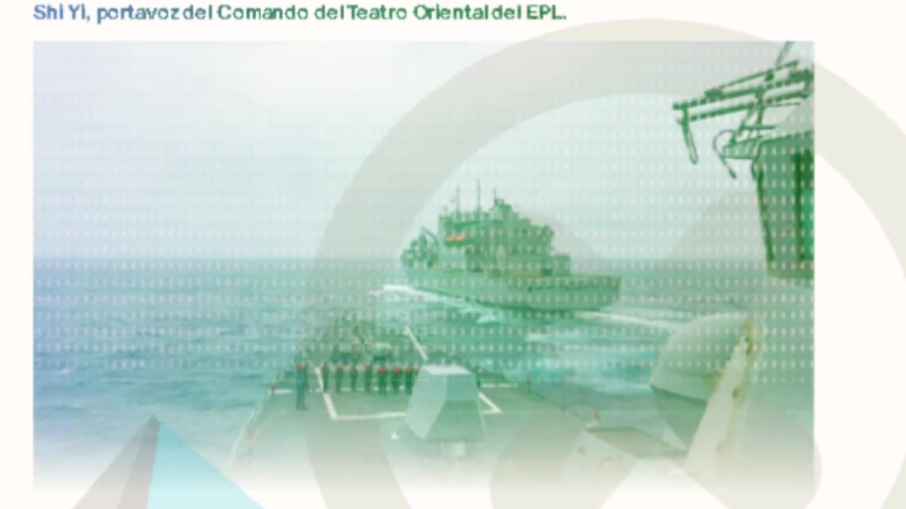 El ejército chino vigila un destructor estadounidense en el estrecho de Taiwán