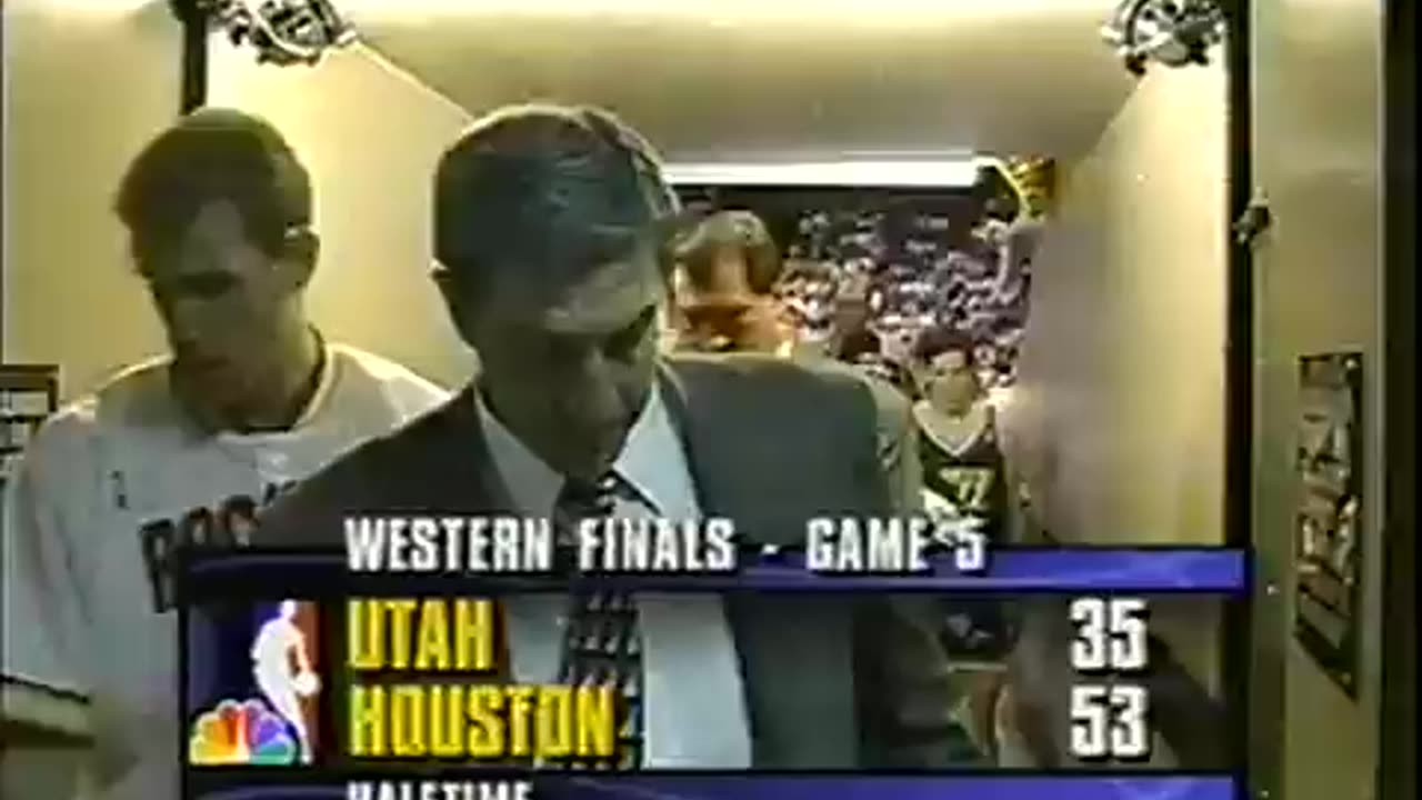 May 31, 1994 - Dick Enberg Sends Utah-Houston Game to Halftime Intermission