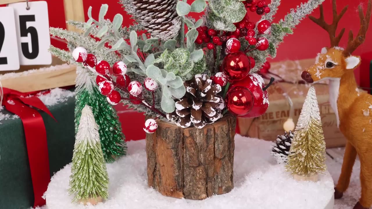 Hatisan Small Tabletop Christmas Tree: Affordable Christmas Trees