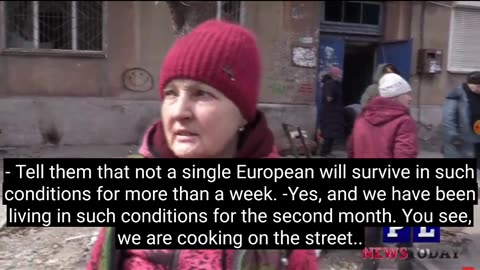 Ukraine war - Who is shooting on Mariupol ? Locals response