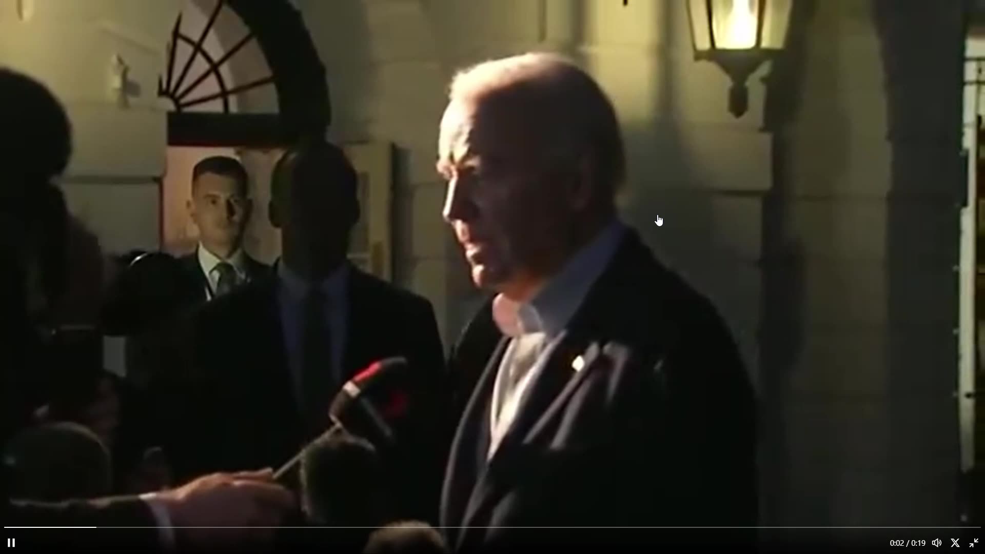 Biden, Confused About Storm, says Theyre Getting Everything They Need Across The Board.