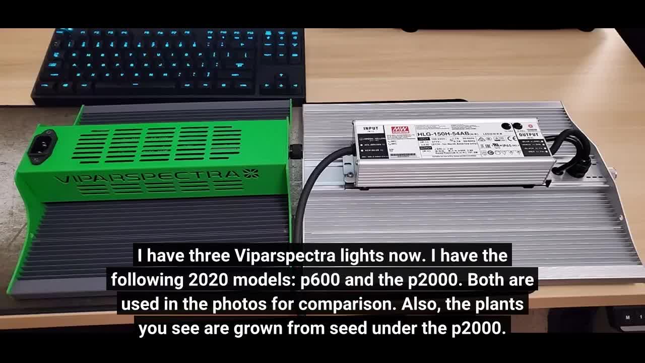 VIPARSPECTRA Latest XS2000 LED #GrowLight Compatible with Samsung-Overview
