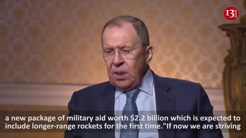 Russia's Lavrov: We want Ukraine conflict to end, but are responding to West