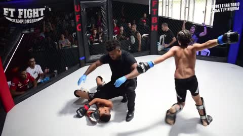 Bryan vs Formiguinha - FT Fight Championship MMA 14 [MMA Kids]-VIRAL!!!