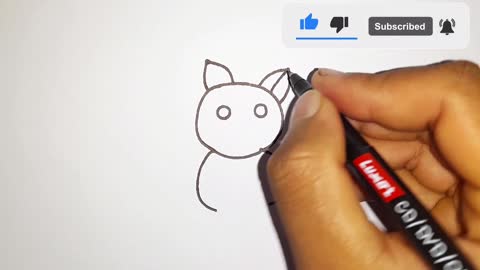 How To Draw A Cat From 33 Drawing