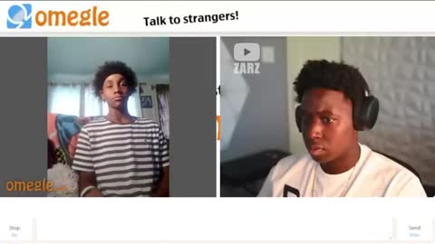 DROPPING PHONE OFF STAIRS on OMEGLE! (JUMPSCARE TROLLING)