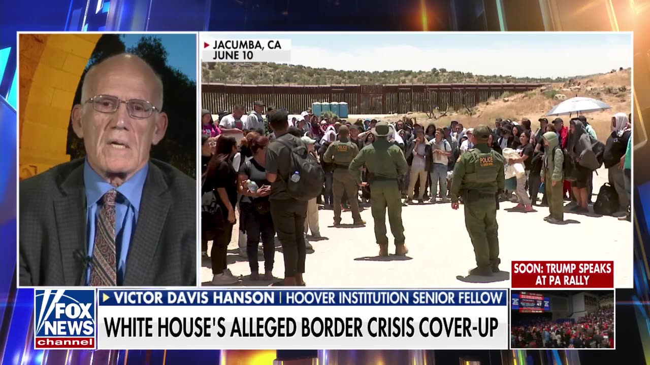 The border issue is ‘killing’ Kamala Harris Victor Davis Hanson