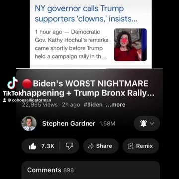 Biden's WORST NIGHTMARE happening + Trump Bronx Rally BREAKS RECORD