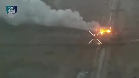 Insane Battle Erupts As Ukrainian Marines Engage Russian Column