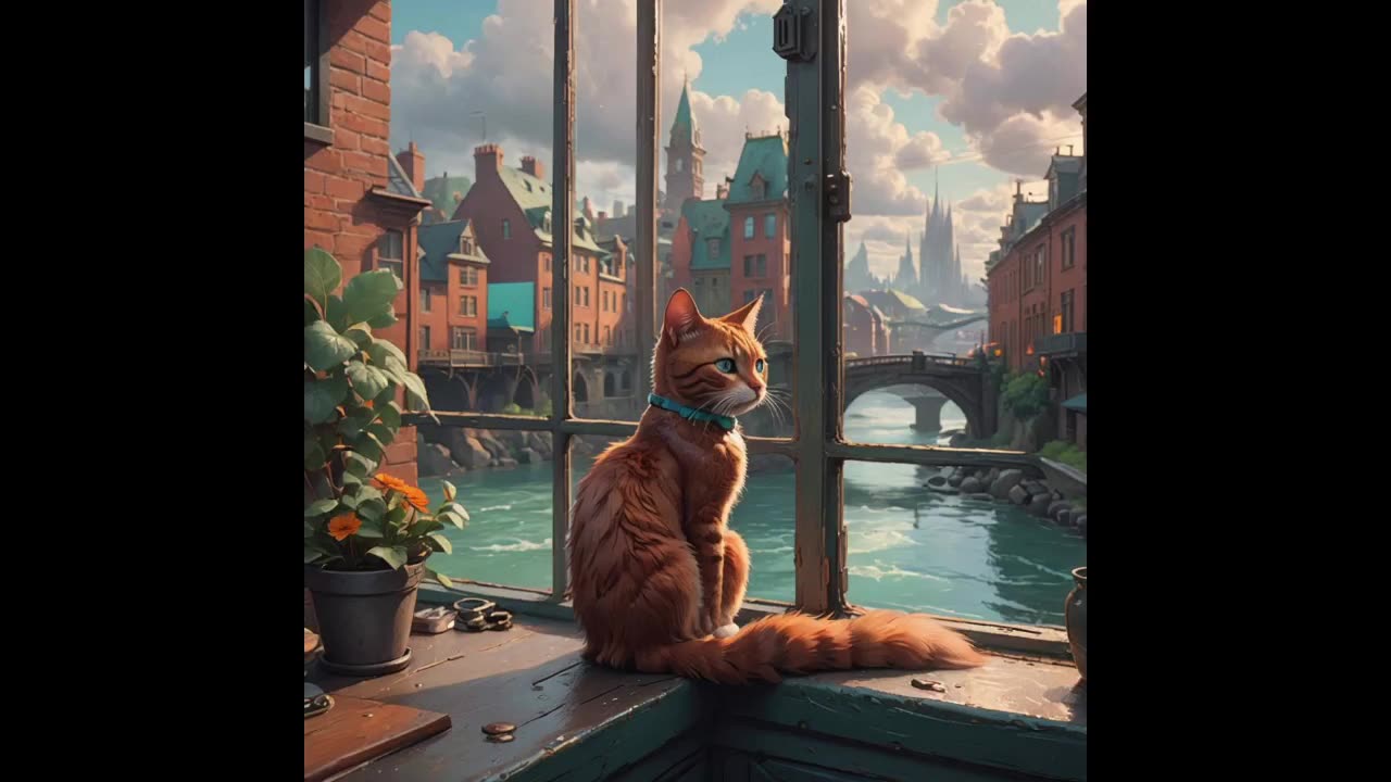 FAT CAT WEEKEND: Relaxing Lofi Ambience | Cozy summer weekend.