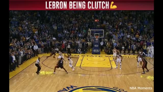 LEBRON JAMES CLUTCH MOMENTS
