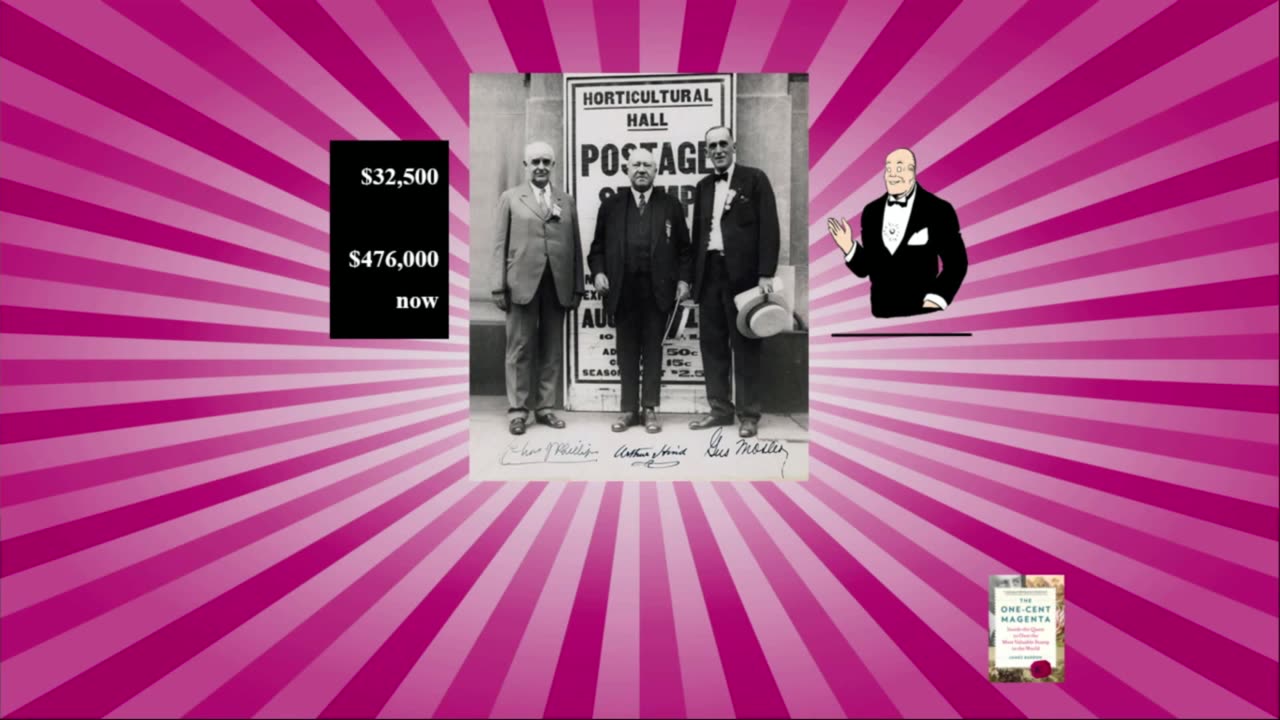 The One-Cent Magenta, James Barron, Maynard Sundman Lecture 2017