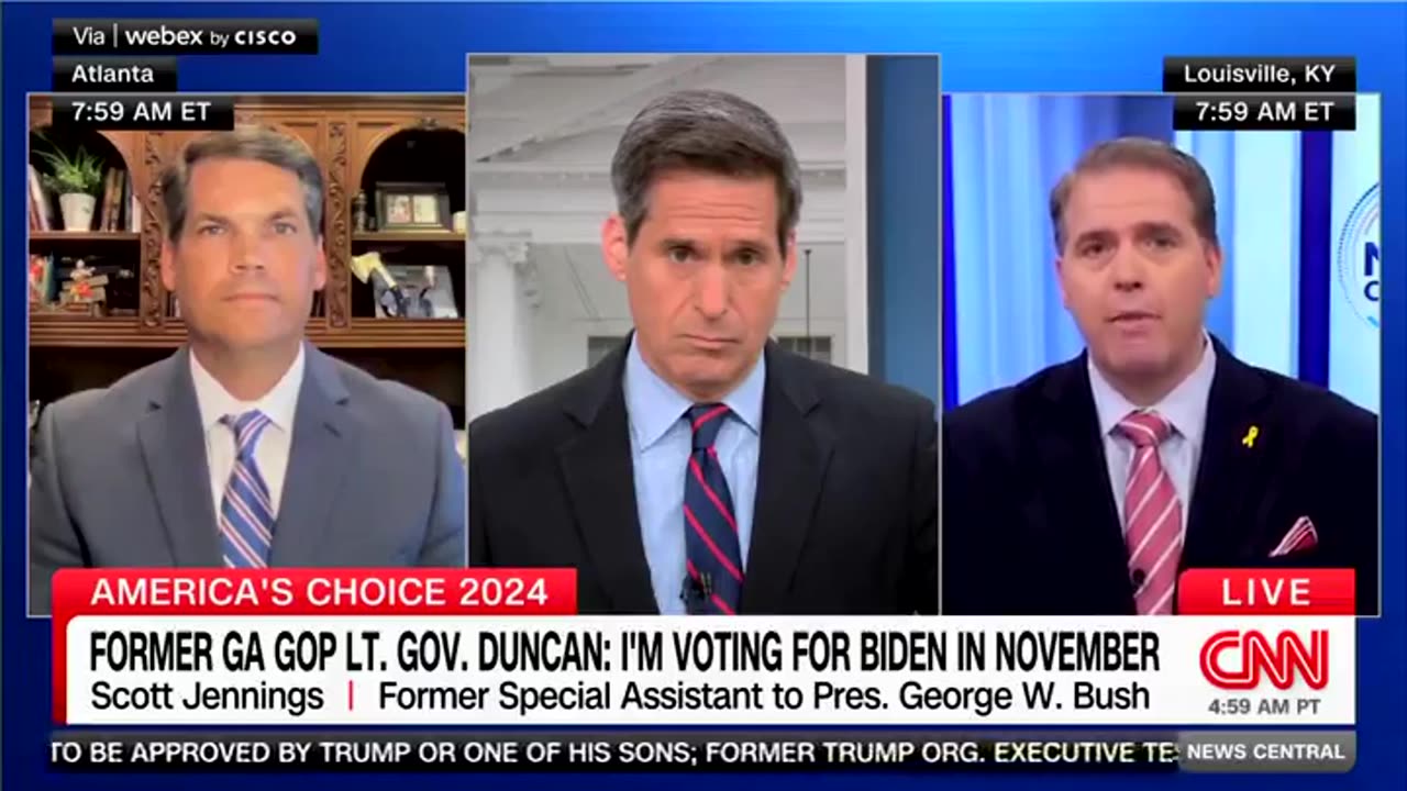 Former Ga GeoffDuncanGA: We Republicans must “take our medicine” & vote for Biden’s re-election