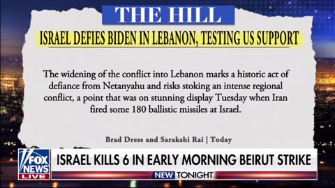 Fox News at Night - Oct 2, 2024 - (Israel and Hezbollah)