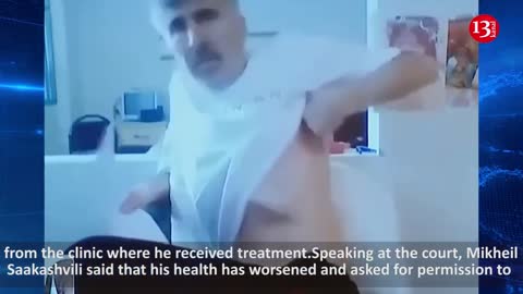 Saakashvili unrecognizable - his weight dropped from 120 to 68 kg