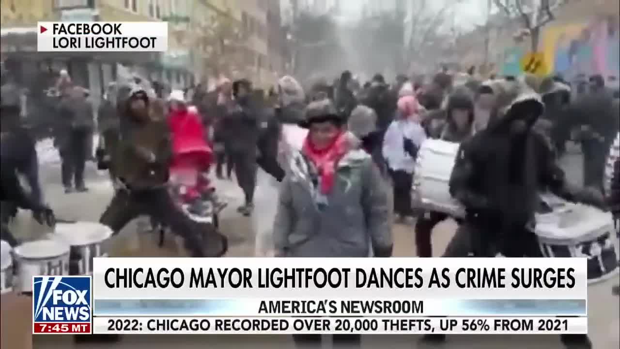 'Tone deaf' Lori Lightfoot ripped for dancing in the street as crime surges