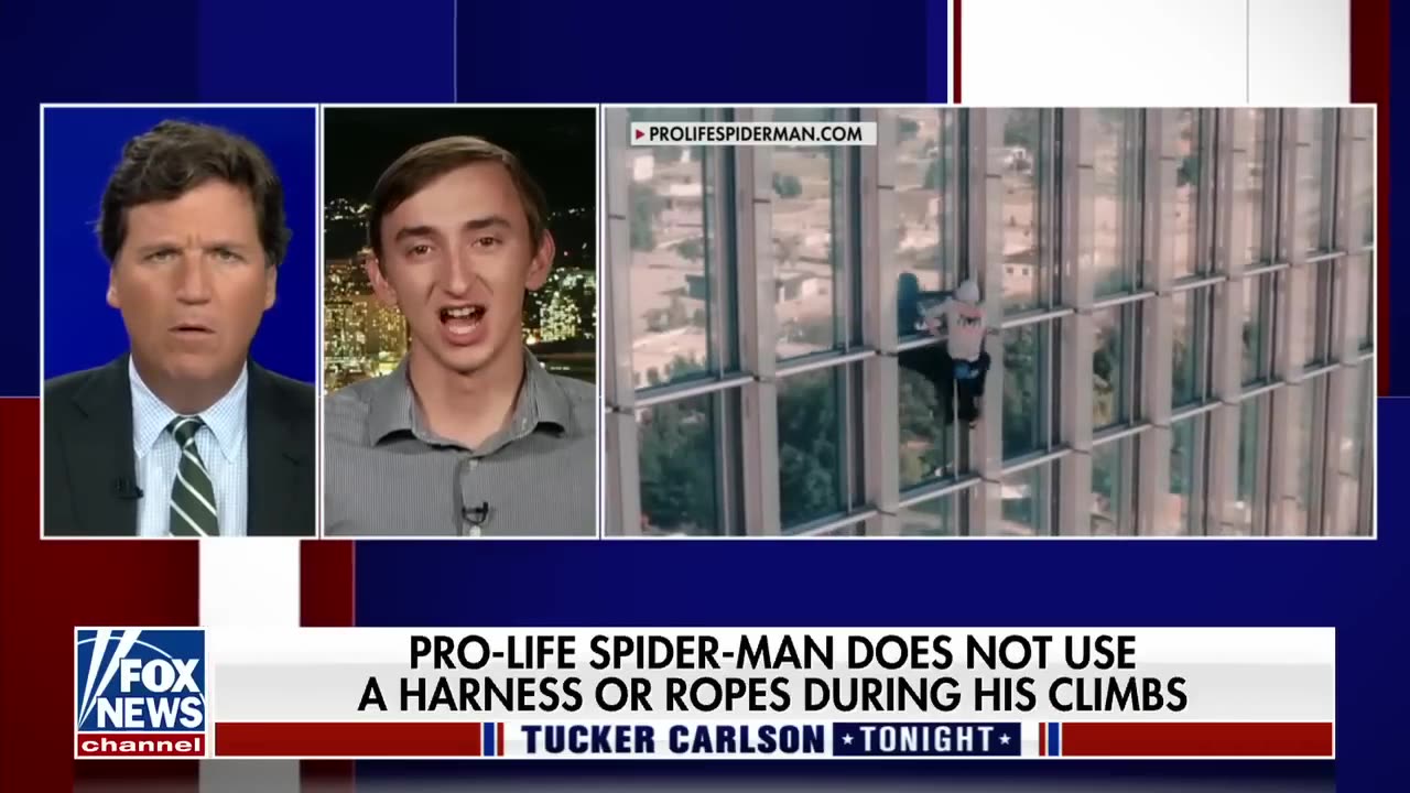 Pro-life Spiderman' shares why he scaled 40-story Chase Tower