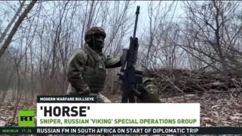 Russian "Viking" group snipers