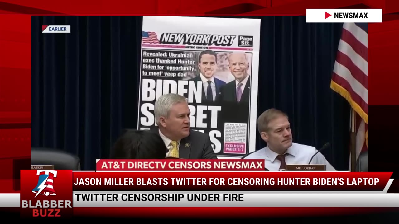 Jason Miller Blasts Twitter For Censoring Hunter Biden's Laptop