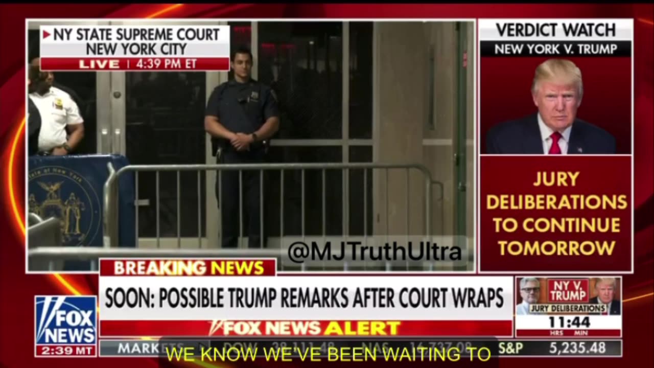 Confirmed…. The Jury DID reach a Verdict on Trumps Case