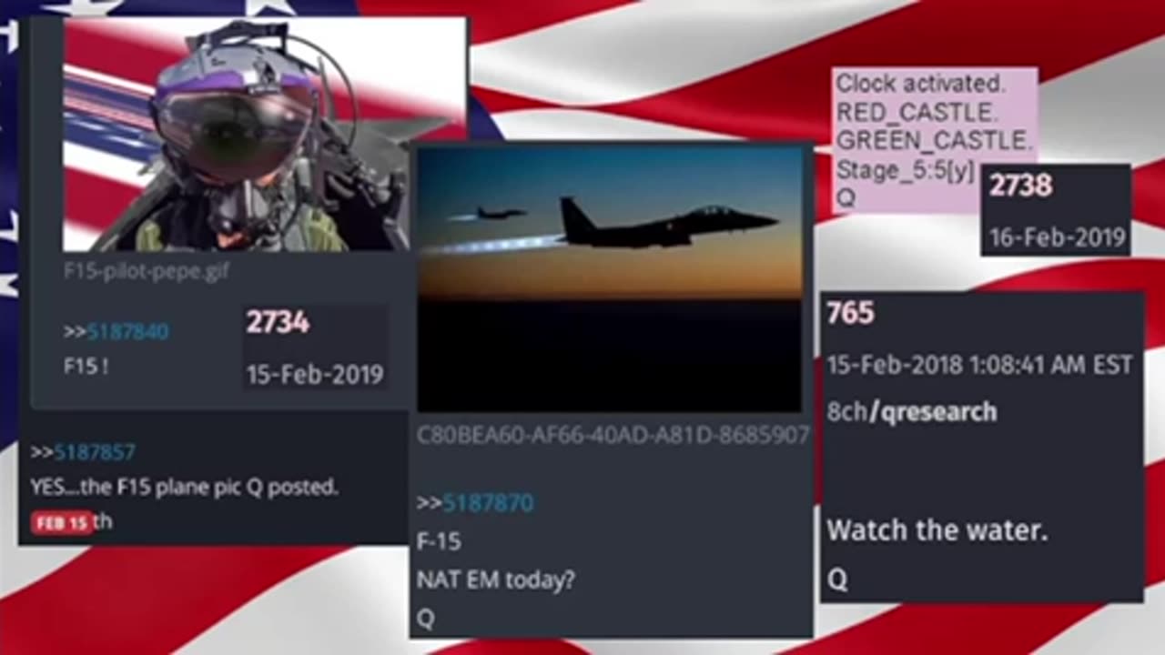 Q - FEB. 15 [F-15] NATIONAL EMERGENCY? WATCH THE WATER!