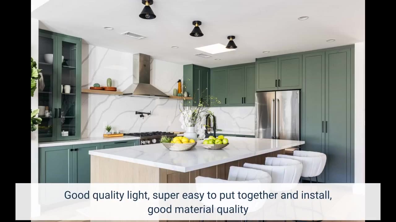 Leading #Lighting 2 Pack 4 #Light Farmhouse Gold-Overview