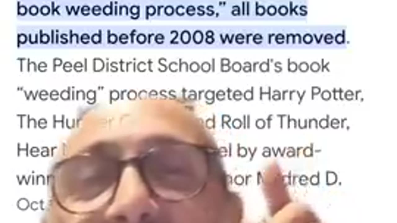 Canada is BANNING Books Before 2008-SERIOUSLY