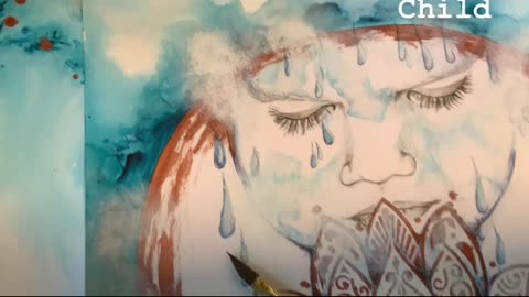 Copper Moon Lotus Child