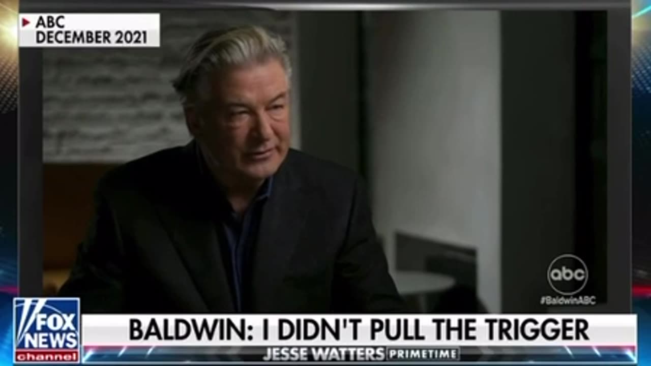 JESSIE WATTERS 🤷ALEC BALDWIN 🤫DECLINED A GUN SAFTEY CLASS