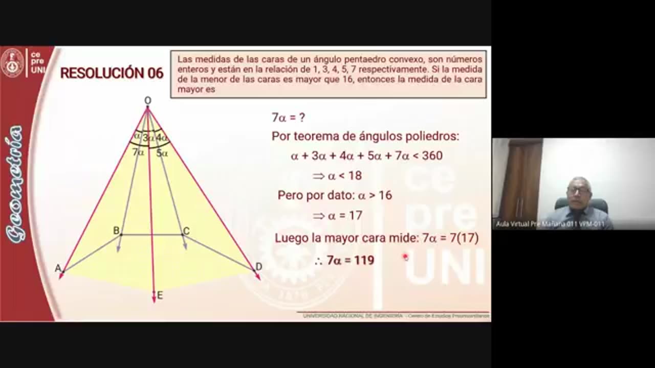 CEPRE UNI 2021 - 2 | SEMANA 12 | GEOMETRÍA S02