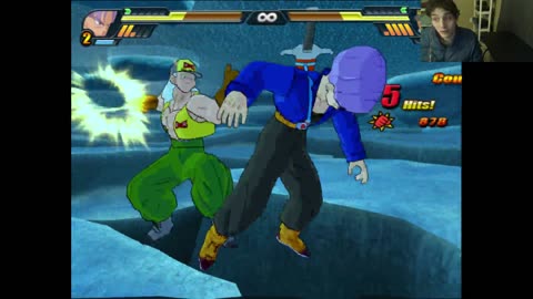 Dragon Ball Z Budokai Tenkaichi 3 Battle #198 With Live Commentary - Future Trunks VS Android 13