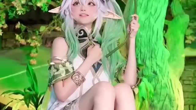 Cosplay kawaii dance beauty