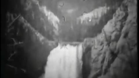 Lower Falls, Grand Canyon, Yellowstone Park