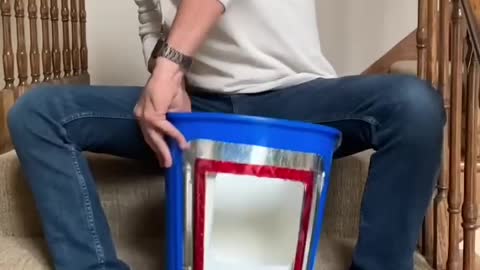 Dad shows off his invention 😵‍💫