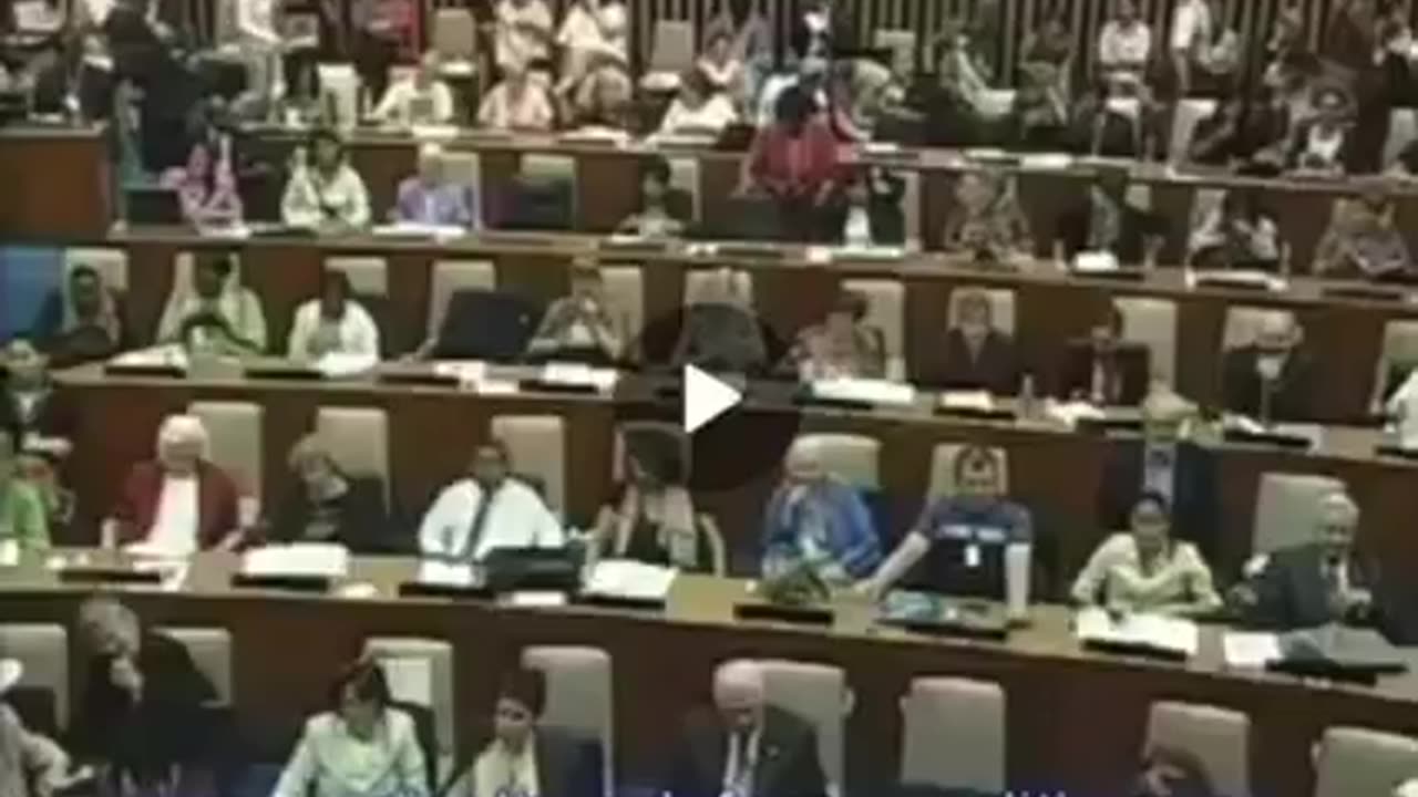 UN Council assembly meeting in 2006 on the subject of chemtrails