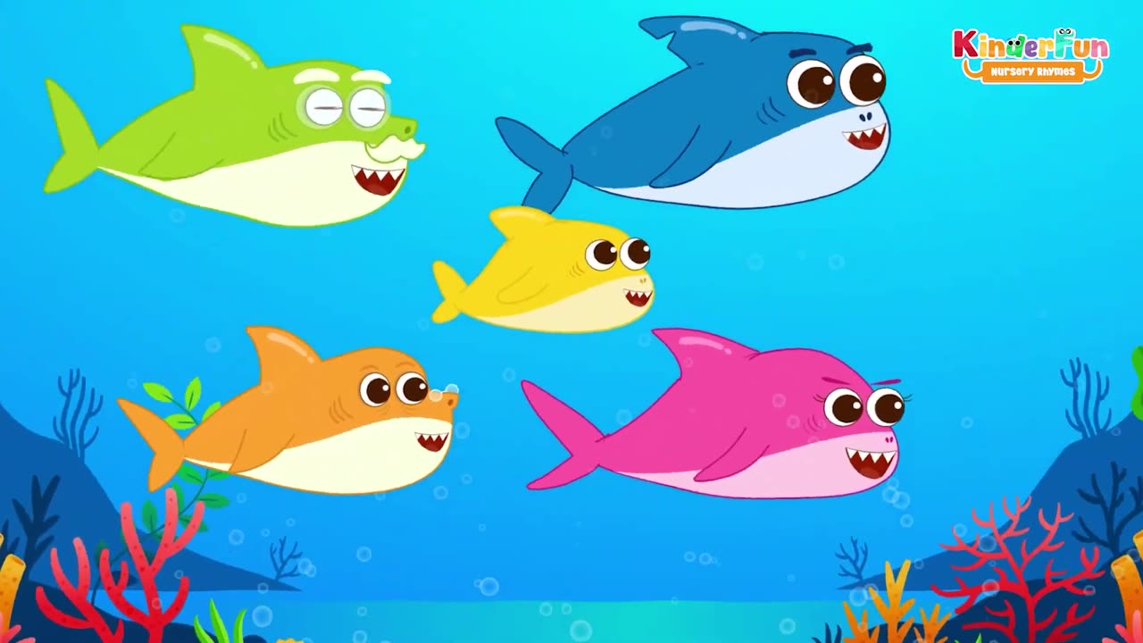 Baby Shark Song (Interesting Video) | Daddy Shark Do Do Do | Nanyland Songs for Kids