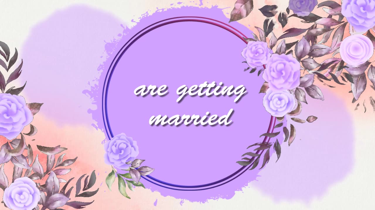 Wedding Invitation (2) - Project for Proshow Producer