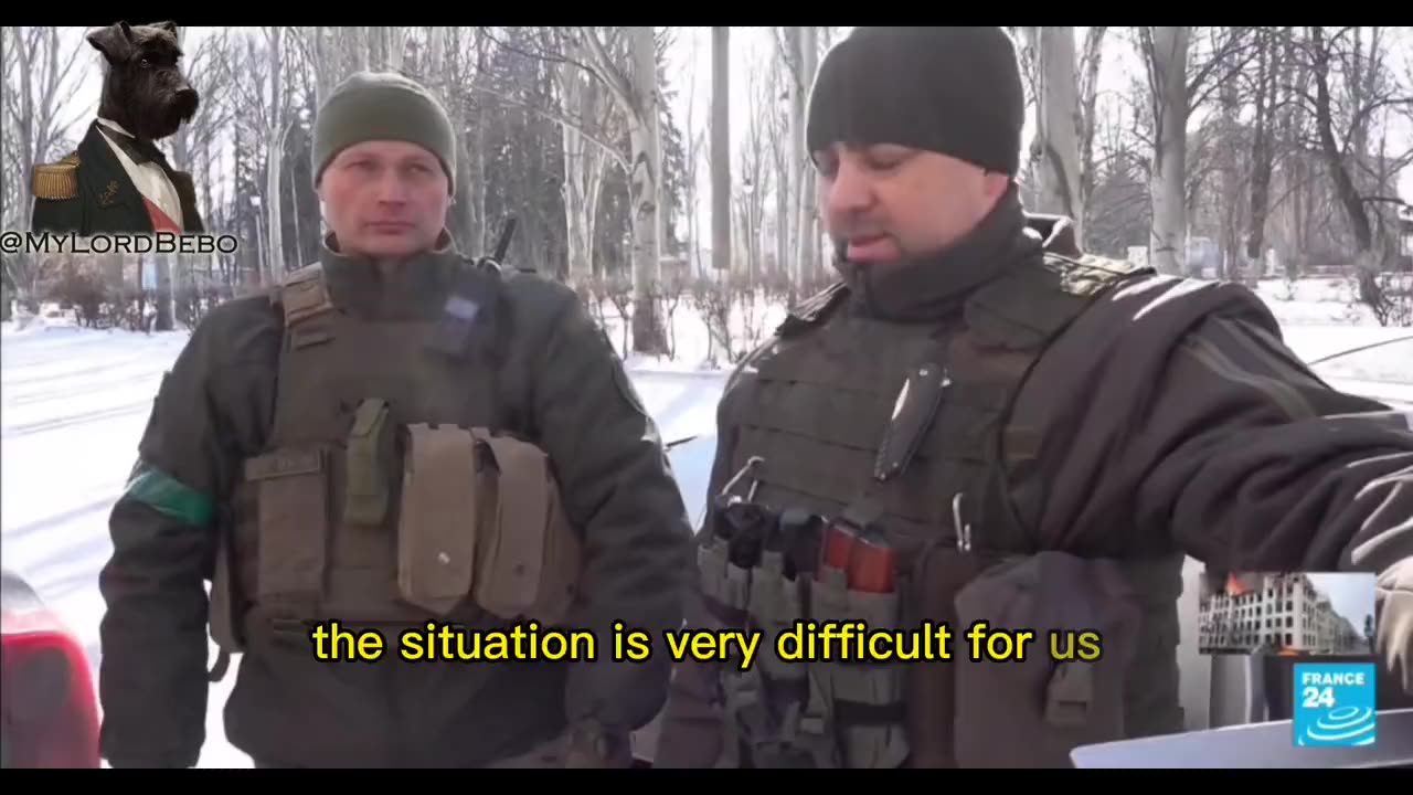 ⚡🇷🇺🇺🇦 France24 report about the current and deteriorating situation of the AFU in Bakhmut.