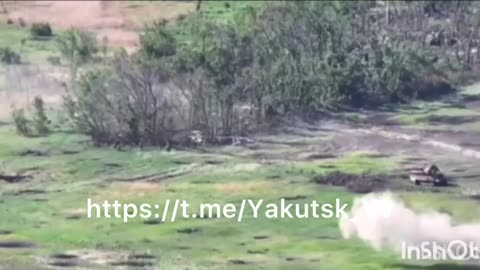 ノボミハイロフカ南部ウクライナ軍陣地へのロシア軍部隊の襲撃