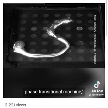 Humanoid robot that can transform solid ↔️ liquid