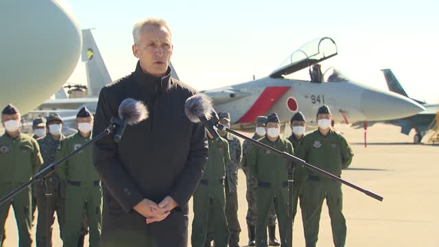 NATO Secretary General remarks at Iruma Air Base, Sayama 🇯🇵, 31 JAN 2023