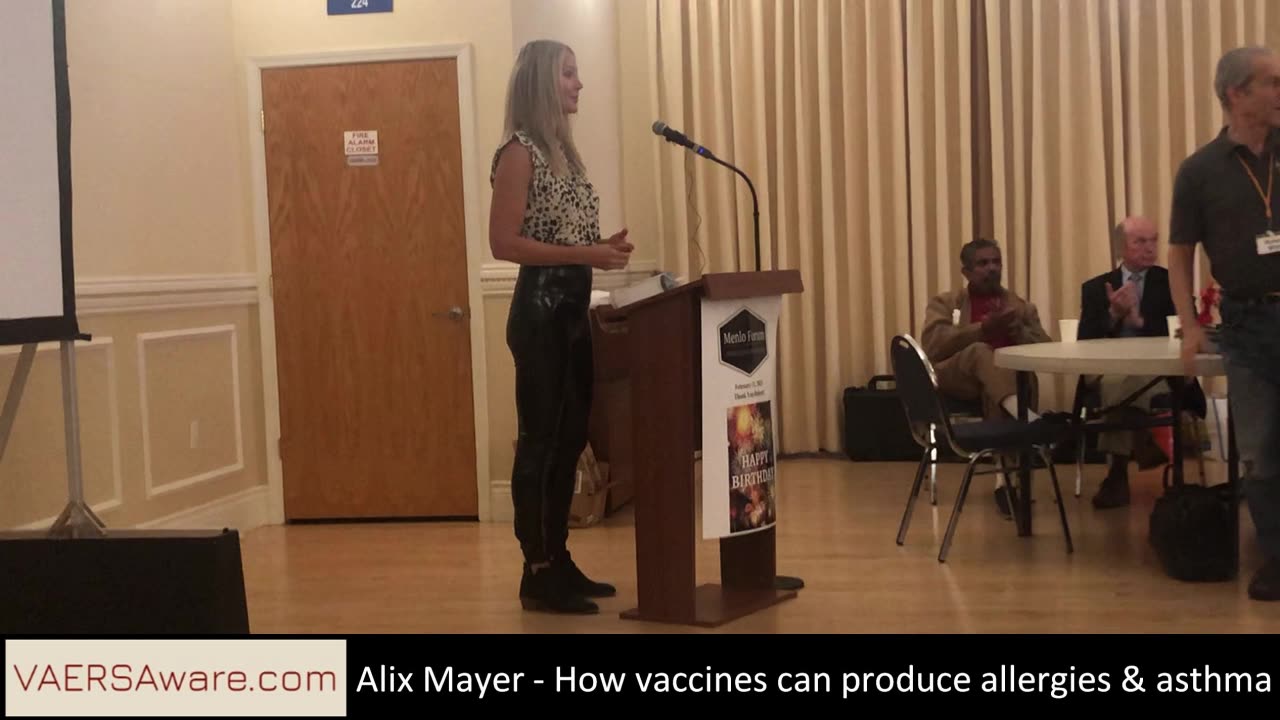 Alix Mayer - How vaccines can produce allergies & asthma