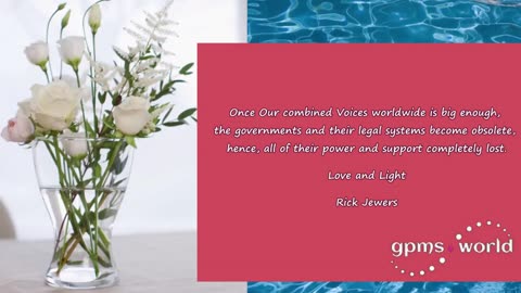 It is the Unified Voice of the people worldwide that changes everything