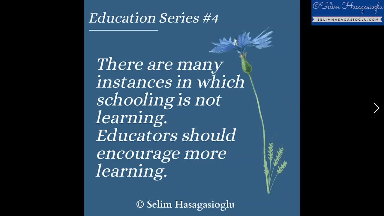 Education Series:4 Schooling vs Learning 🧠