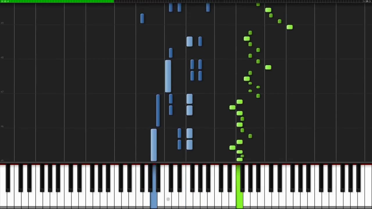 Minute Waltz - Frederic Chopin [Piano Tutorial] (Synthesia)