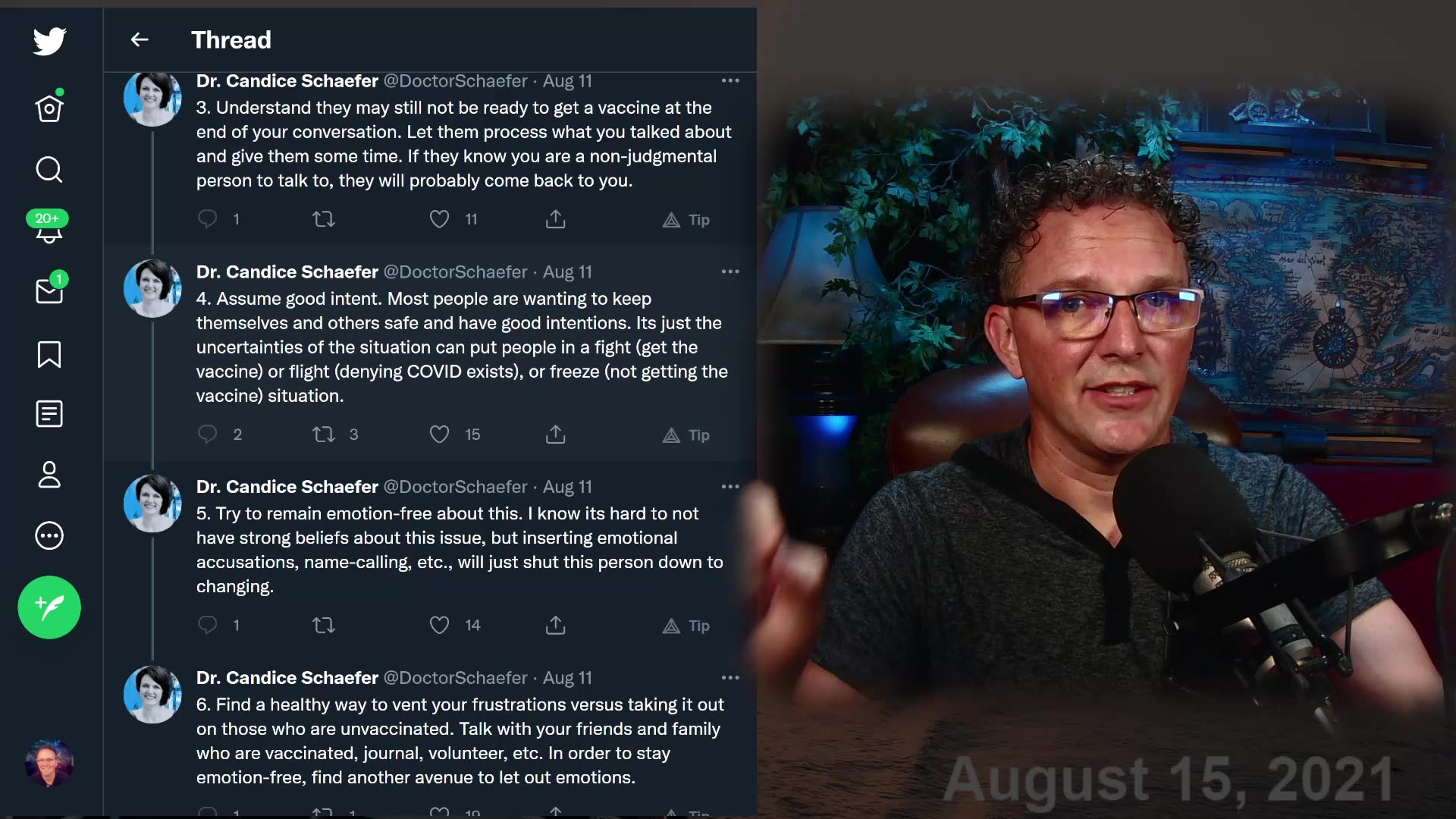 Flashback: My Response to Twitters former Head of Employee Wellness about the Covid Vaccines