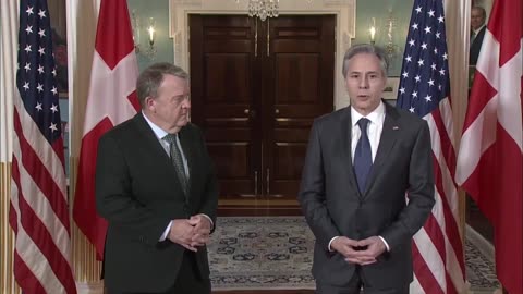 Antony Blinken MEETS with Lars Løkke Rasmussen: What's REALLY Going On?